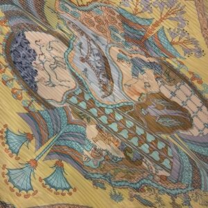 Hermes Multicolor Silk Scarf